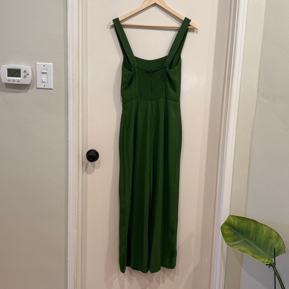 REFORMATION Alva Jumpsuit in Kelly Green sz 8 - Picture 11 of 14